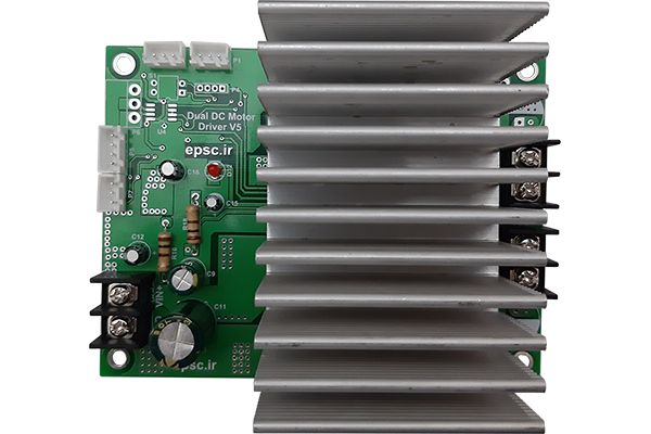 درایور موتور DC-24V-10A دوبل حافظه دار